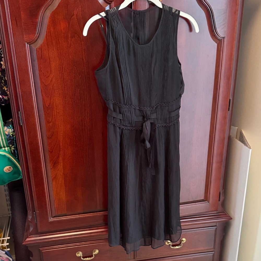 Calvin Klein Black Midi Dress